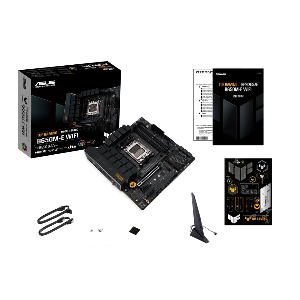 ASUS MB TUF GAMING B650M-E WIFI (soc AM5 DDR5 B650 mATX)