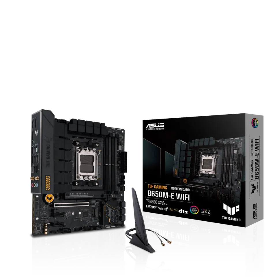 ASUS MB TUF GAMING B650M-E WIFI (soc AM5 DDR5 B650 mATX)