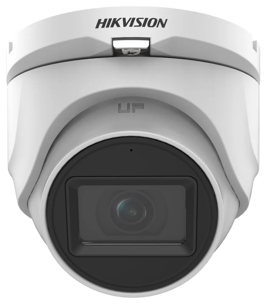 Hikvision DS-2CE76H0T-ITMFS(2.8mm) - 5MPix HDTVI Turret kamera; IR 30m, 4v1, IP67, mikrofon