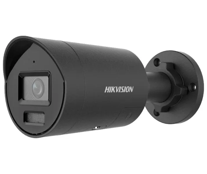 Hikvision DS-2CD2087G2H-LIU(2.8mm)(eF)/BLACK - 8MPix IP Bullet Hybrid ColorVu AcuSense kamera; WDR 130dB, mikrofon, IP67