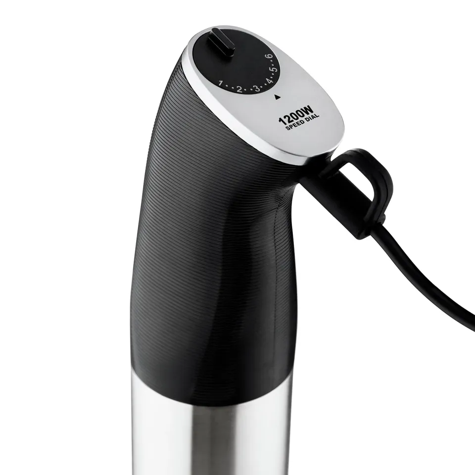 Salente Mixxo multifunkční tyčový mixér 3v1, 1200 W, nerez, černý