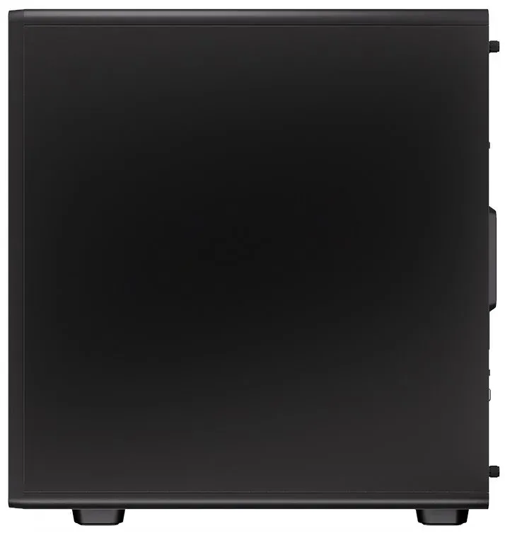 Krux skříň Helio / microATX /1x120mm fan / USB 3.0 / USB-C / dřevěný design / černá