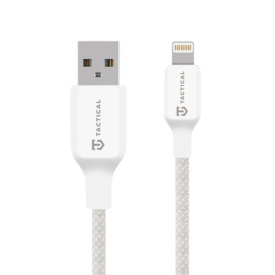 Tactical Stitch Thread Cable USB-A/Lightning 2m White