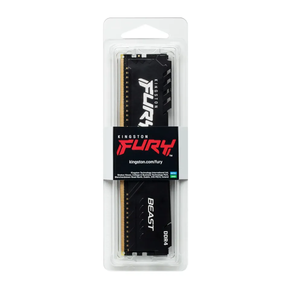 KINGSTON 32GB 3600MT/s DDR4 CL18 DIMM FURY Beast Black