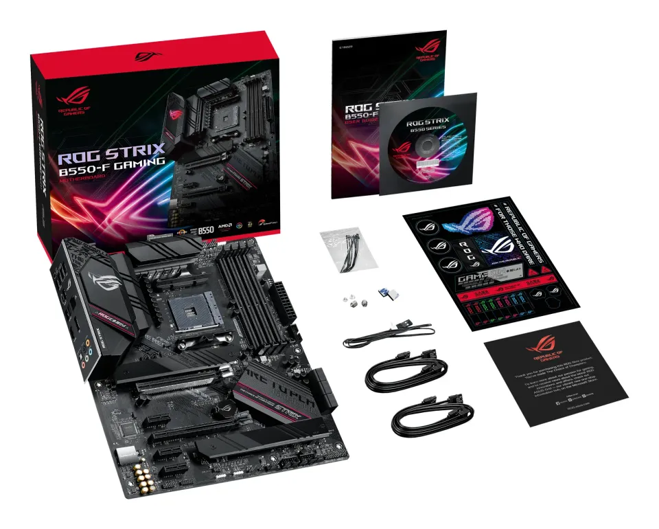 ASUS MB ROG STRIX B550-F GAMING soc.AM4 B550 DDR4 ATX M.2 HDMI DP