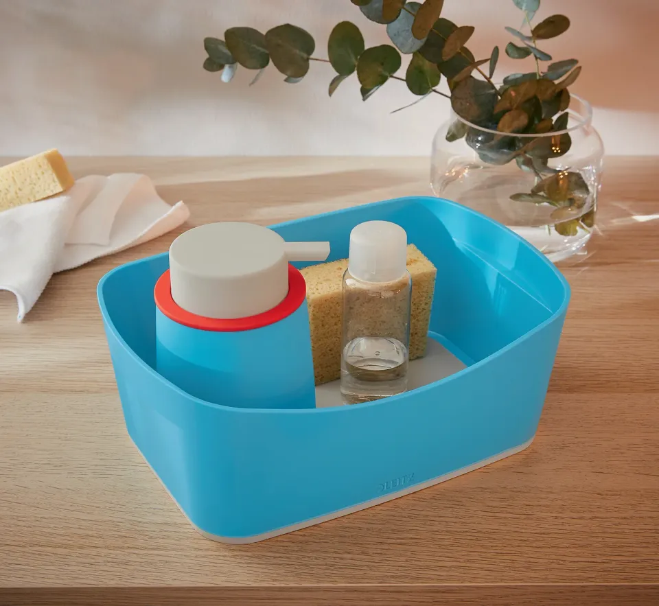 LEITZ Stolní box MyBox Cosy, klidná modrá
