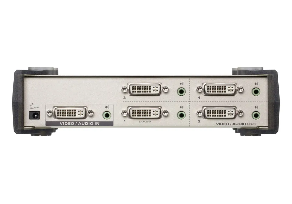 ATEN VS-164 4-port DVI rozb. s podporou pro audio signál