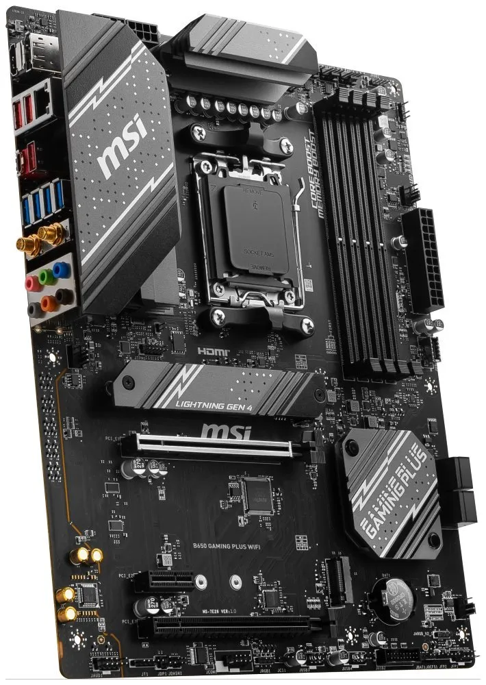 OPRAVENÉ - MSI B650 GAMING PLUS WIFI / AMD B650 / AM5 / 4x DDR5 / 2x M.2 / HDMI / DP / USB-C / WiFi / ATX