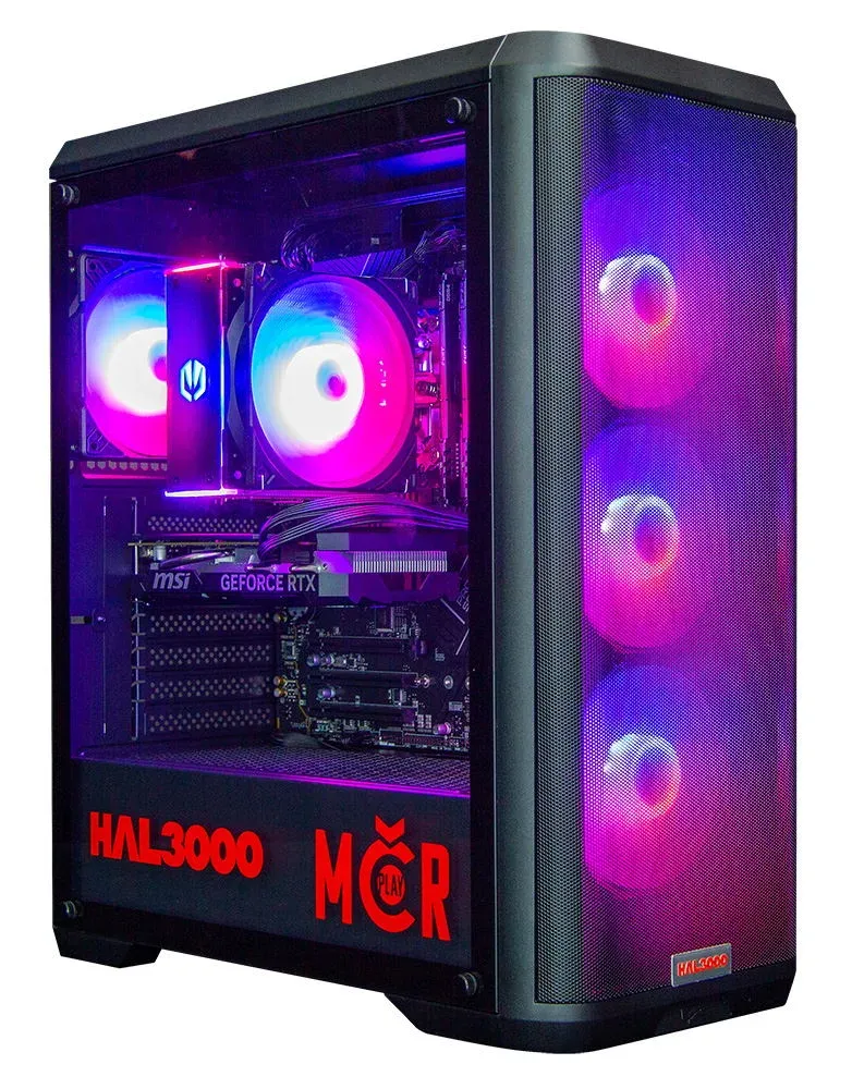 HAL3000 MČR Finale Pro / Intel i5-14400F/ 32GB DDR4/ RTX 5060/ 1TB PCIe4 SSD/ WiFi/ W11
