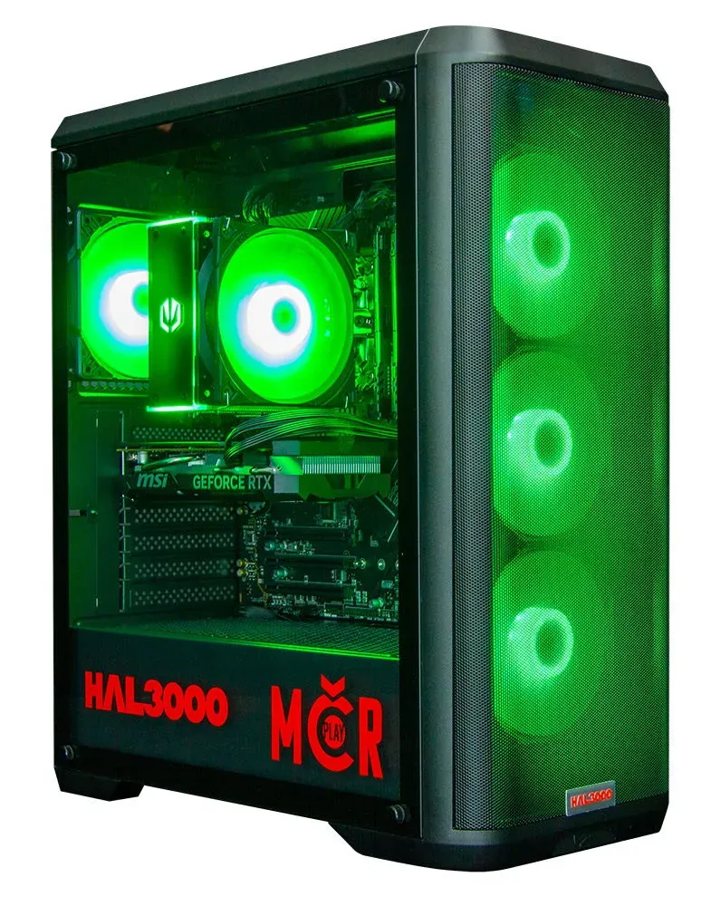 HAL3000 MČR Finale Pro / Intel i5-14400F/ 32GB DDR4/ RTX 5060/ 1TB PCIe4 SSD/ WiFi/ W11