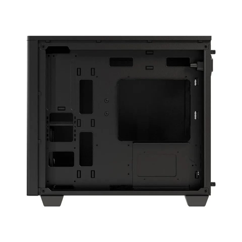 FSP CST360B/Micro Tower/Transpar./Černá