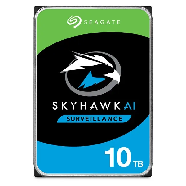 Seagate SkyHawk AI HDD, 10TB, SATAIII, 256MB cache, 7.200RPM