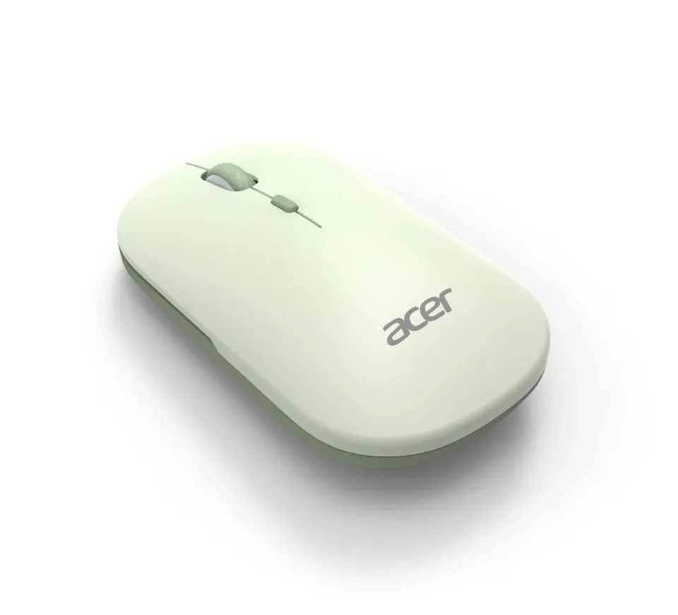 Acer AMR130/Ergonomická/Optická/1 600 DPI/USB+BT/Zelená