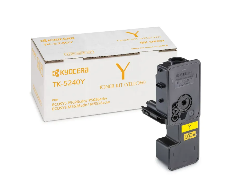 Kyocera toner TK-5240Y/ M5526cdn;cdw, P5026cdn;cdw/ 3 000 stran/ Žlutý