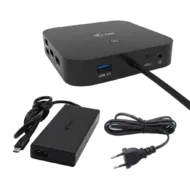 i-tec USB-C Dual Display Docking Station with Power Delivery 100 W + i-tec Unive