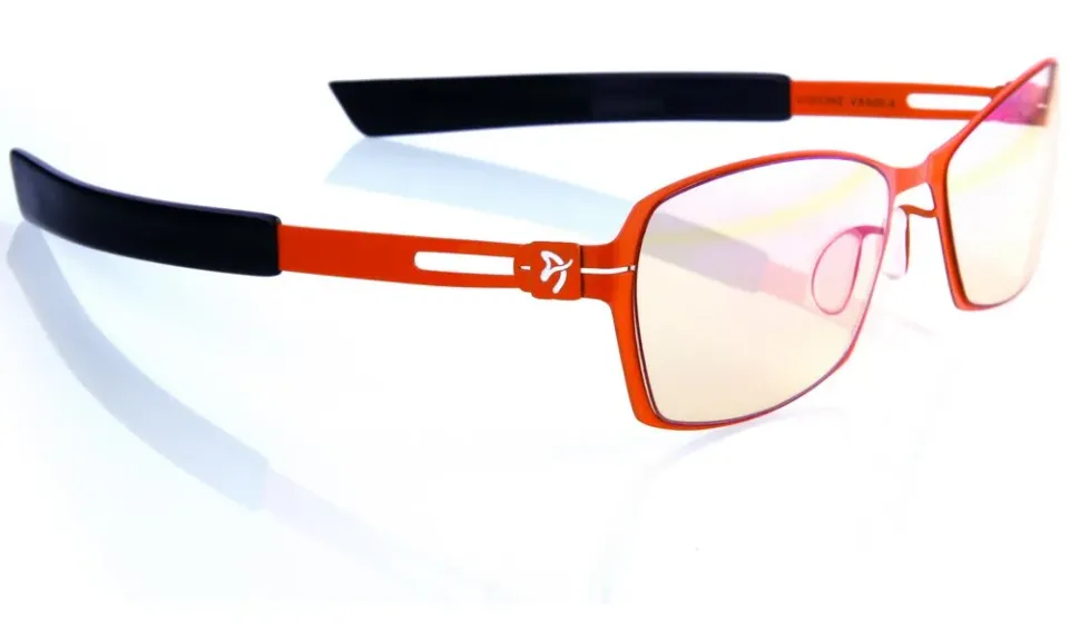 AROZZI herní brýle VISIONE VX-500 Orange/ oranžovočerné obroučky/ jantarová skla