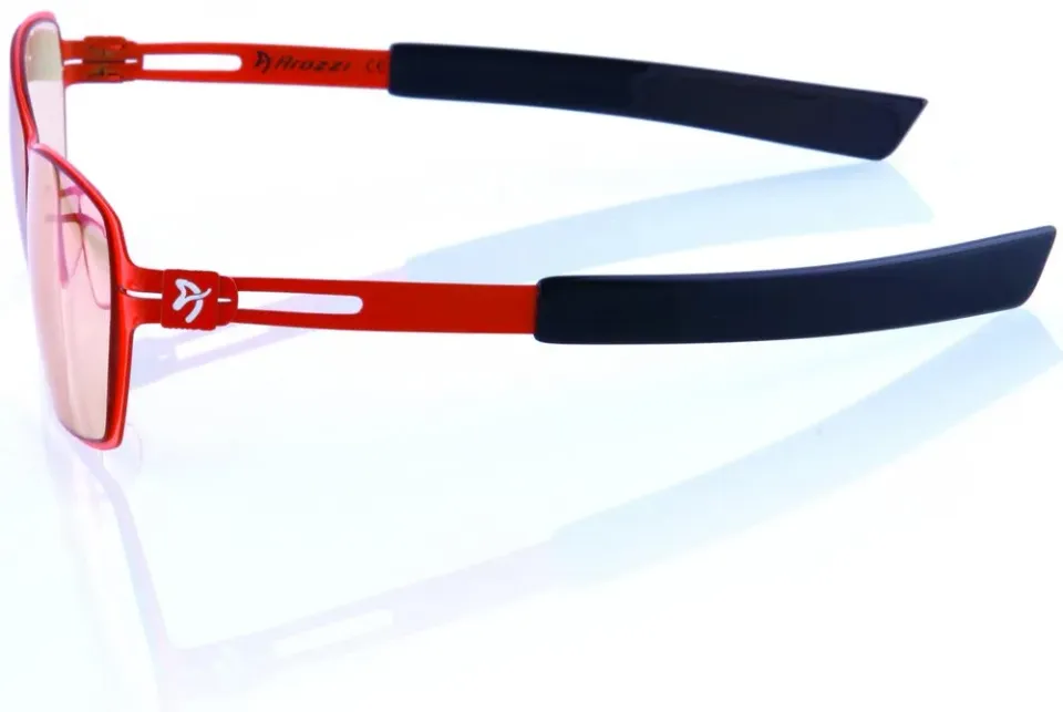 AROZZI herní brýle VISIONE VX-500 Orange/ oranžovočerné obroučky/ jantarová skla