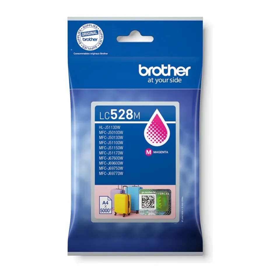 Brother LC528M (inkoust magenta, 5000 str.)