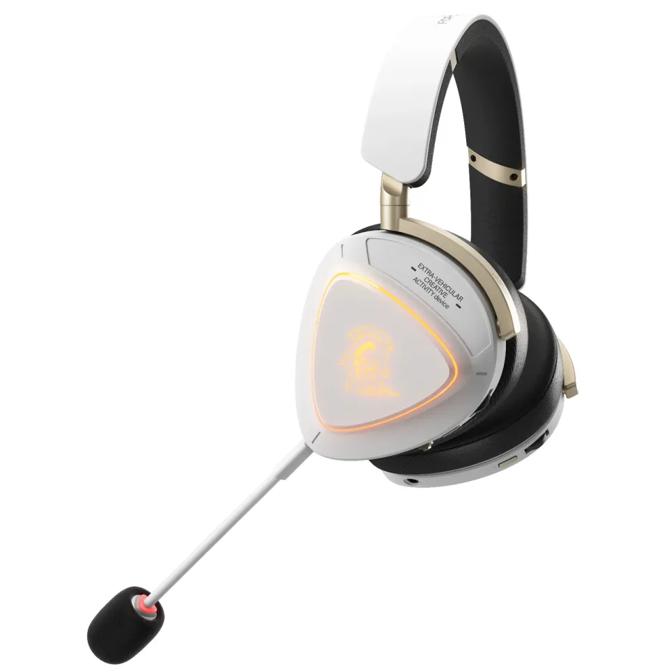 ASUS sluchátka ROG DELTA II-KJP, Bezdrátová, BT, RF 2.4GHz, 3.5mm jack, bílá