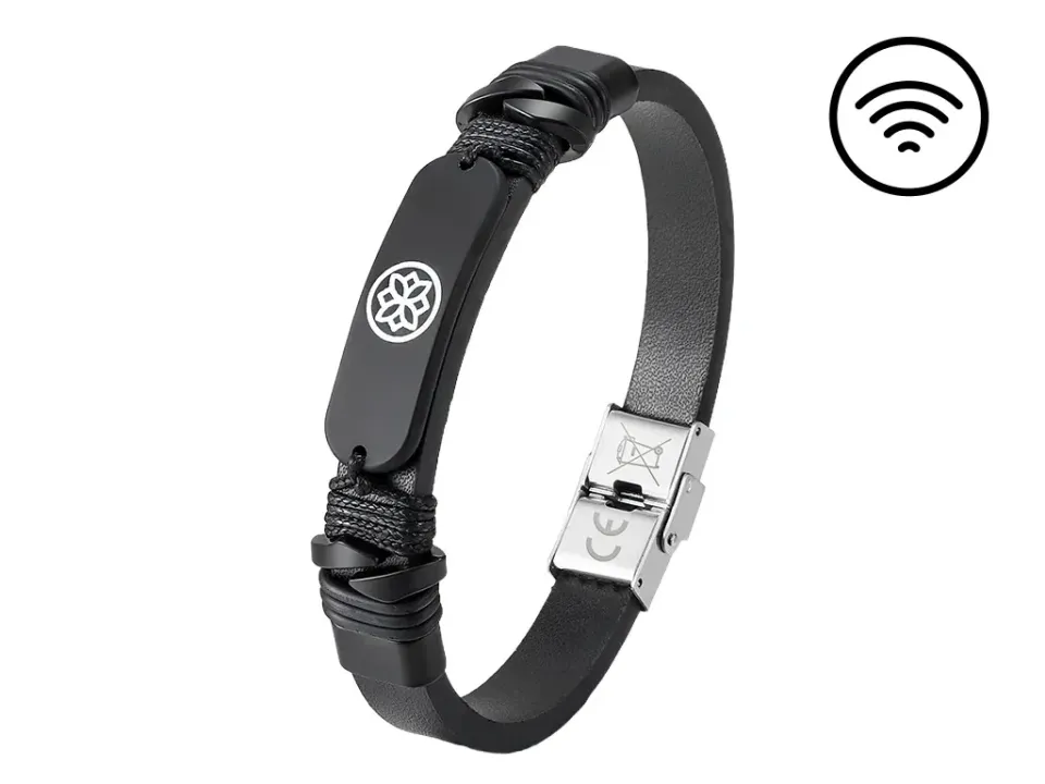 CARNEO PAY Fashion náramek Iron spirit black