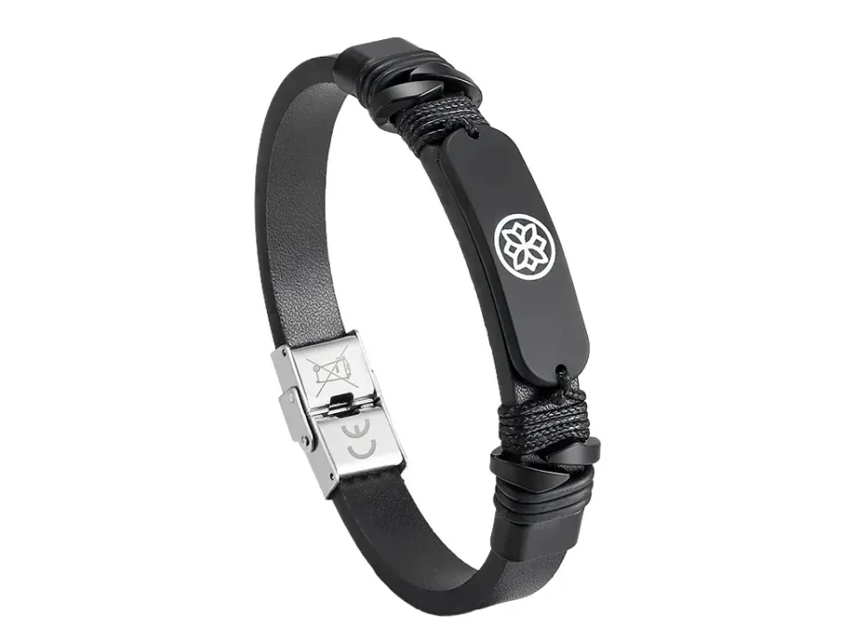 CARNEO PAY Fashion náramek Iron spirit black