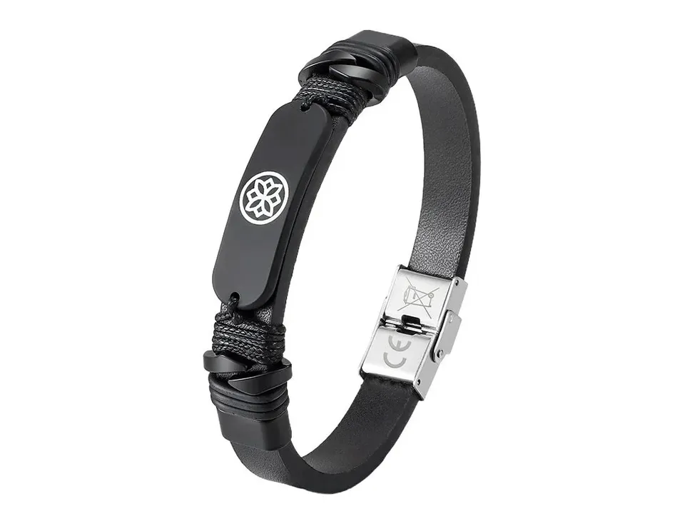 CARNEO PAY Fashion náramek Iron spirit black
