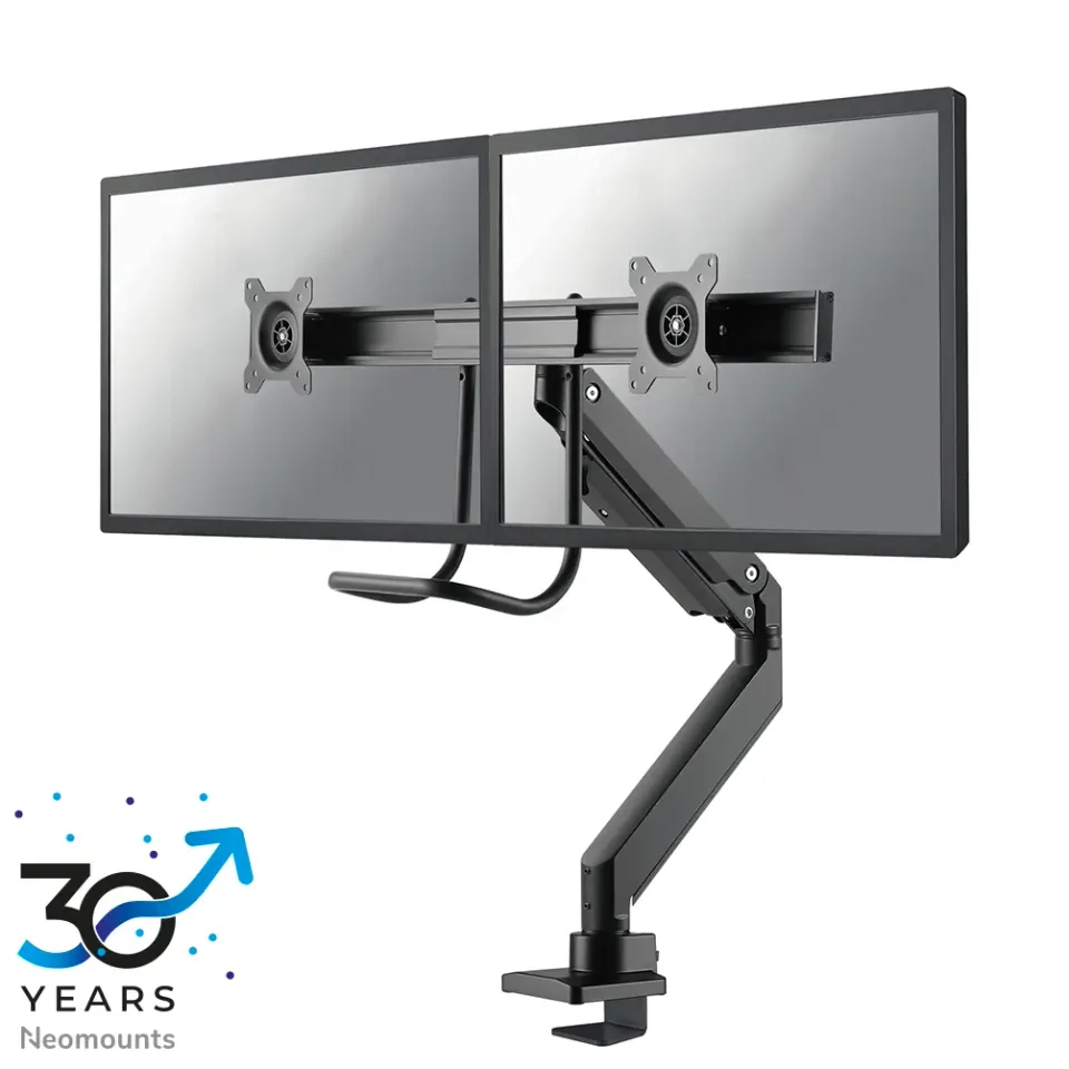 Neomounts Select NM-D775DXBLACK / Flat Screen Desk mount (10-32") desk clamp/grommet / Black