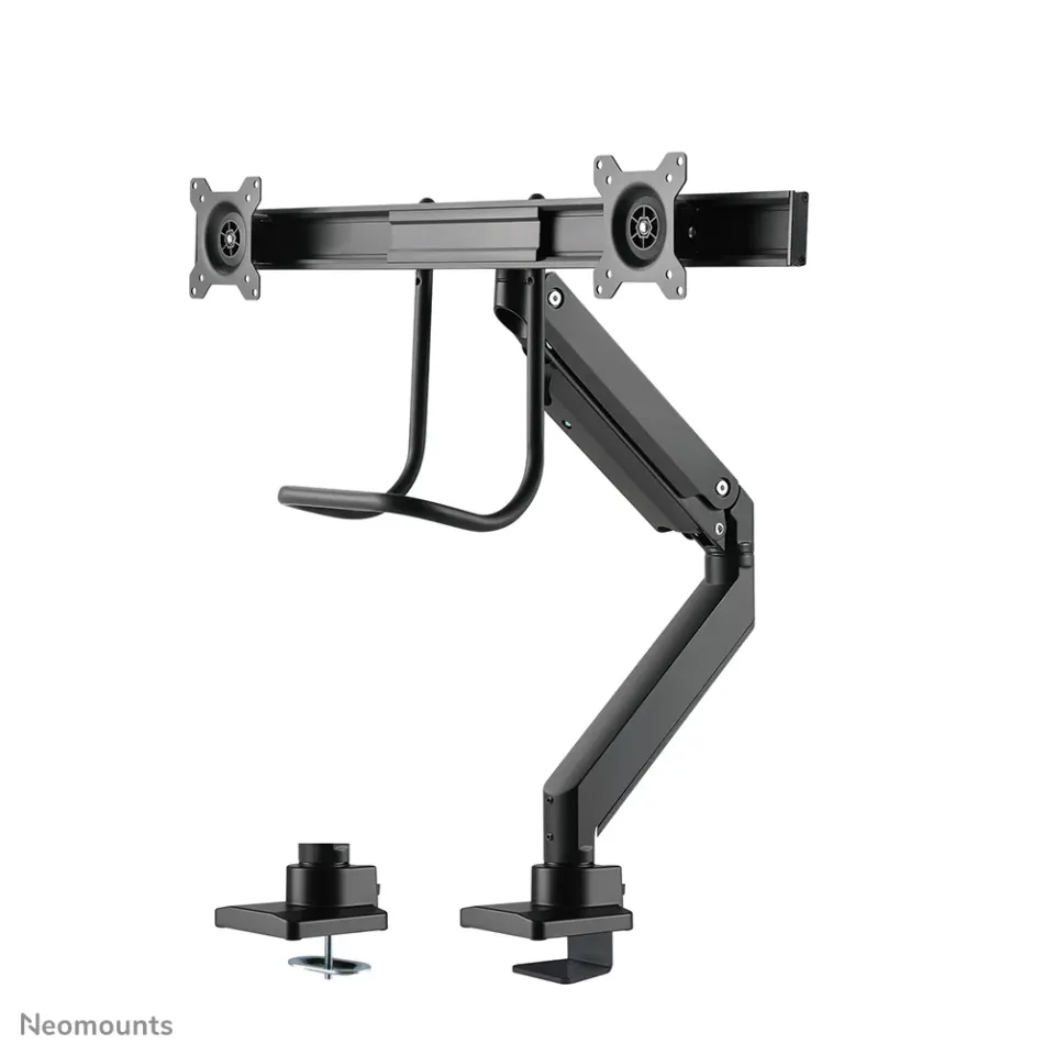 Neomounts Select NM-D775DXBLACK / Flat Screen Desk mount (10-32") desk clamp/grommet / Black