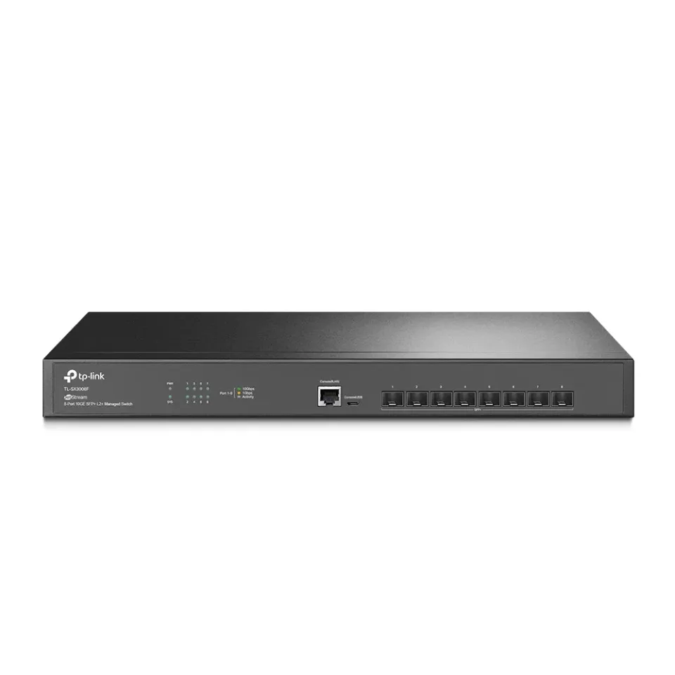 TP-Link TL-SX3008F JetStream Switch 8xSFP+ 10Gbps L2, Omada SDN