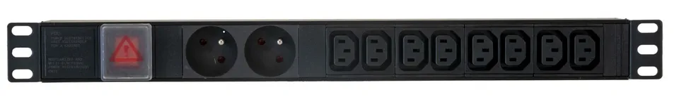 Masterlan 19" rozvodný panel - combi