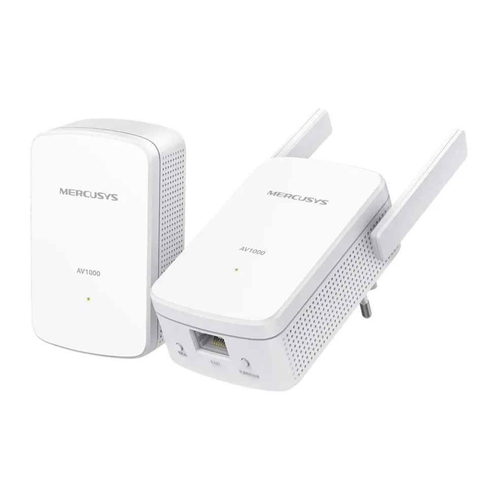 MERCUSYS MP510 KIT - AV1000 Gigabit Powerline N300 Wi-Fi Kit , 1xGLAN