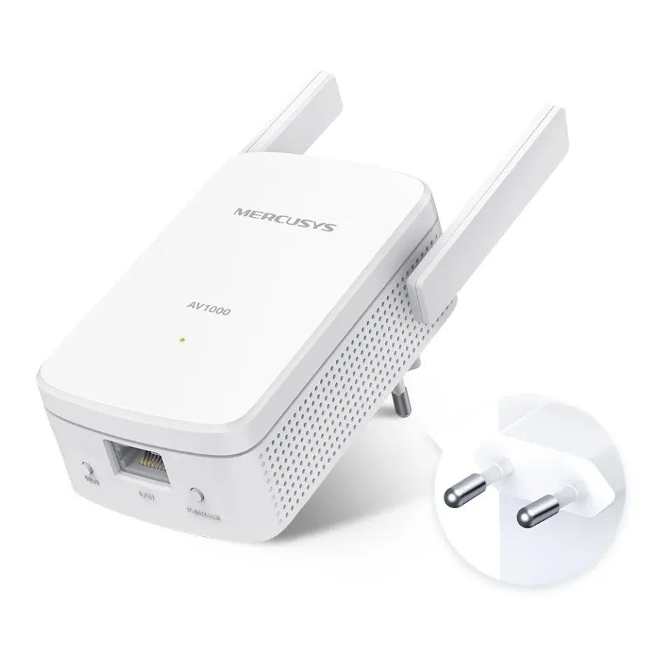 MERCUSYS MP510 KIT - AV1000 Gigabit Powerline N300 Wi-Fi Kit , 1xGLAN