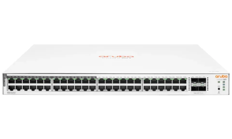 HPE Networking Instant On Switch 48p Gigabit CL4 PoE 4p SFP 370W 1830 (JL815A)