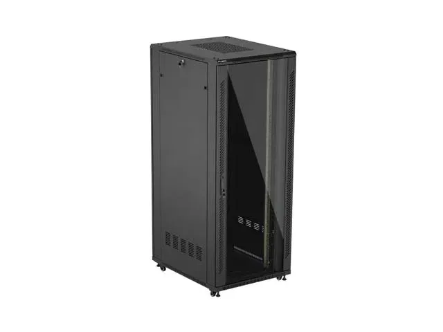 LANBERG Volně stojící skříň 19" 42U/800x1000 (v rozloženém stavu) černá (RAL9004