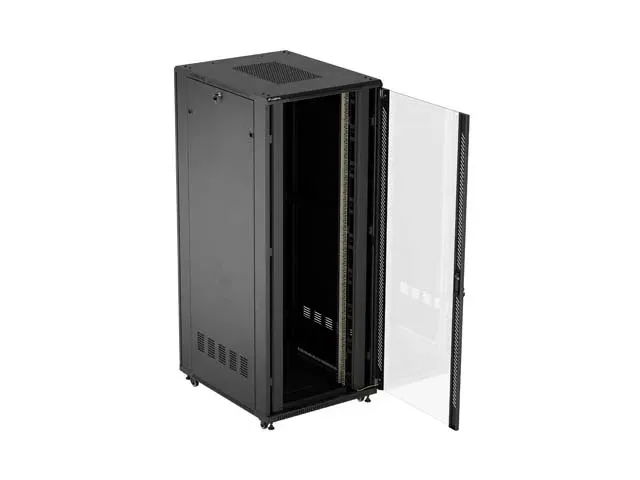 LANBERG Volně stojící skříň 19" 42U/800x1000 (v rozloženém stavu) černá (RAL9004