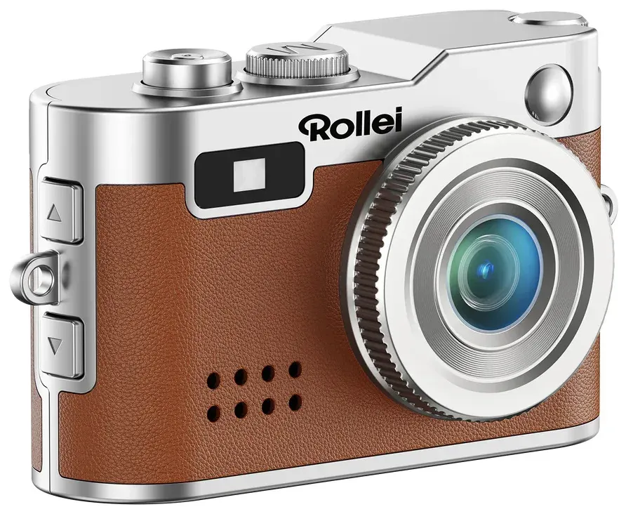 Rollei Mini Digitalkamera/ 2 MPix/ 0,96" LCD/ 1080p video/ Hnědý