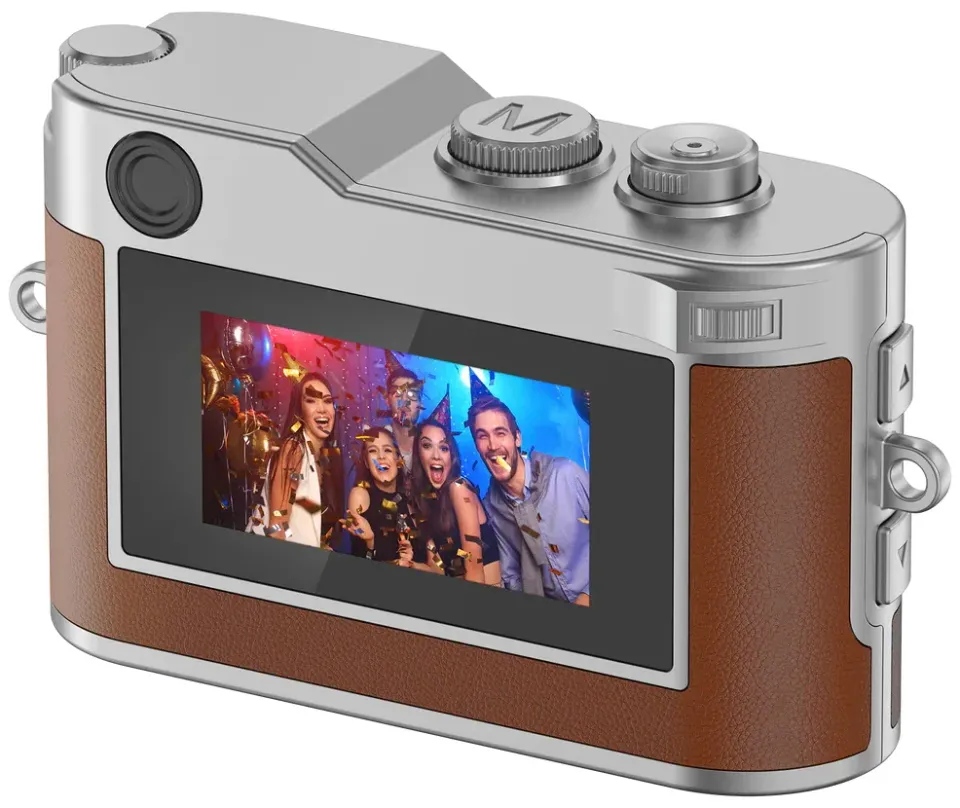 Rollei Mini Digitalkamera/ 2 MPix/ 0,96" LCD/ 1080p video/ Hnědý