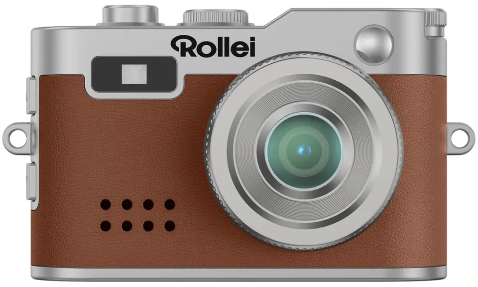 Rollei Mini Digitalkamera/ 2 MPix/ 0,96" LCD/ 1080p video/ Hnědý