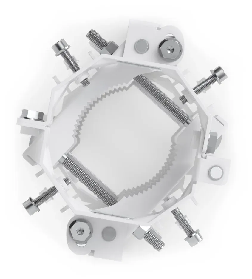 Ubiquiti Wave AP Micro Mount - Držák na stožár pro až 4 Wave AP Micro nebo Wave AP Gen2, odolný korozi