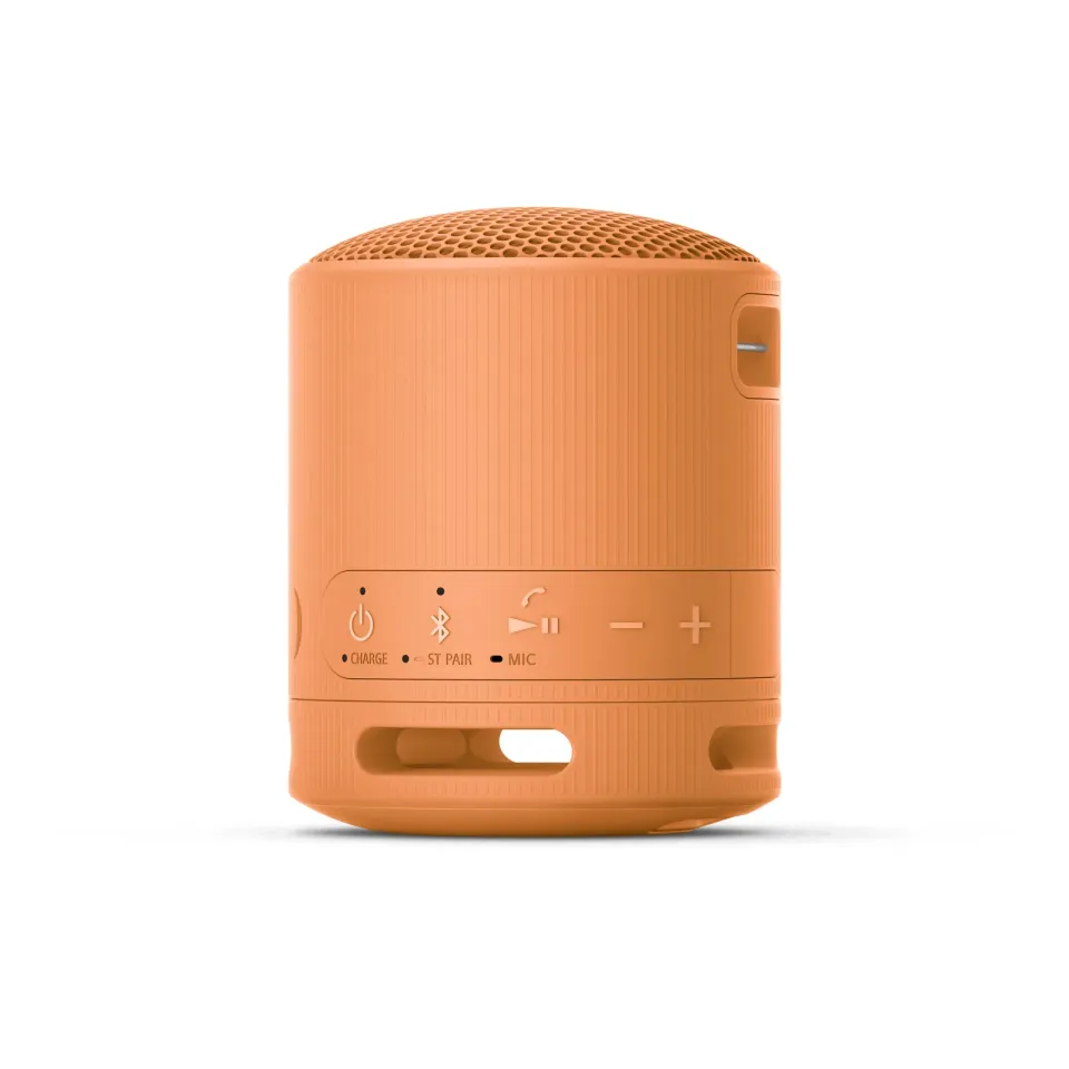 SONY SRS-XB100 Lehký a kompaktní bezdrátový reproduktor, oranžový
