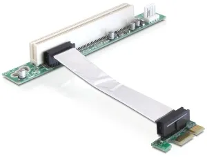 Delock Riser card PCI Express x1 > PCI 32Bit 5 V, kabel 9cm