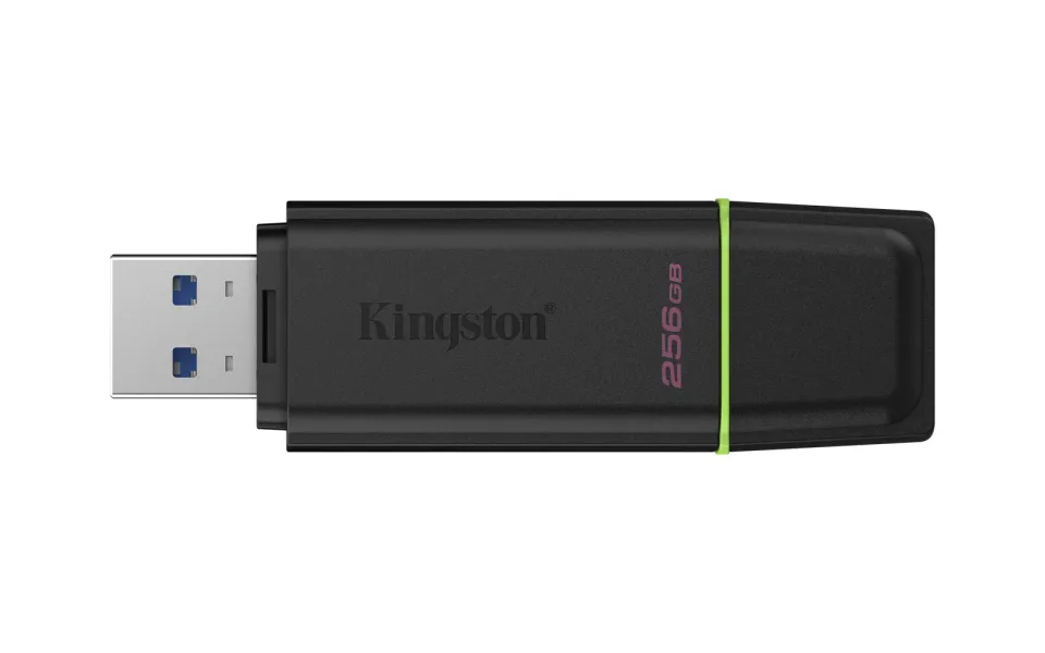 KINGSTON 256GB Portable USB 3.2 Gen 1 DataTraveler Exodia Black/Green GEN2