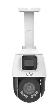 Uniview IPC9312LFW-AF28-2X4, 2x 2Mpix IP duální PTZ kamera, Zoom 4x (106.6-30.6°), IR 50m