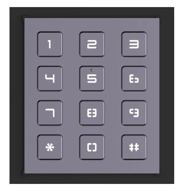 Hikvision DS-KD-KP - Modul interkomu s kódovou klávesnicí