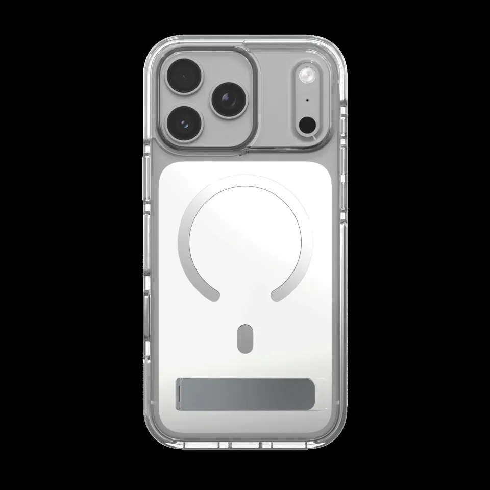 Case Santa Cruz Snap Kickstand Metallic with Camera Button Apple iPhone 18 Pro Max/17 Pro Max Silver