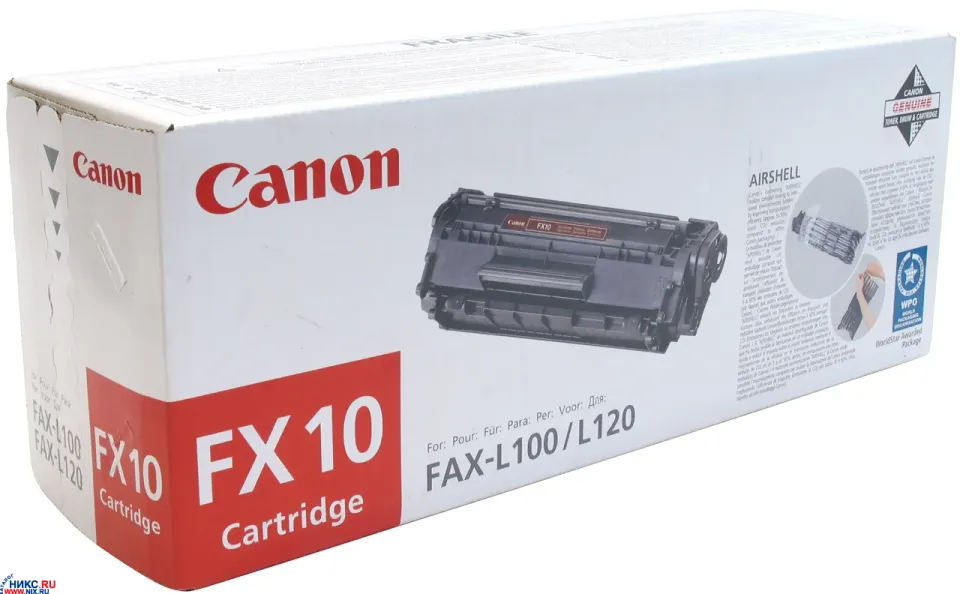 CANON FX10 originální toner černý (black FX-10) pro L-100/120, MF4010, 4120, 4140, 4150, 4270