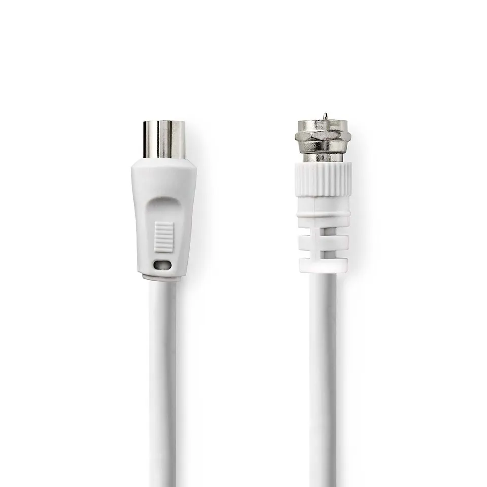 Nedis CSGL41000WT30 - Satelitní a Anténní Kabel | F Zástrčka | F Zástrčka | 75 O