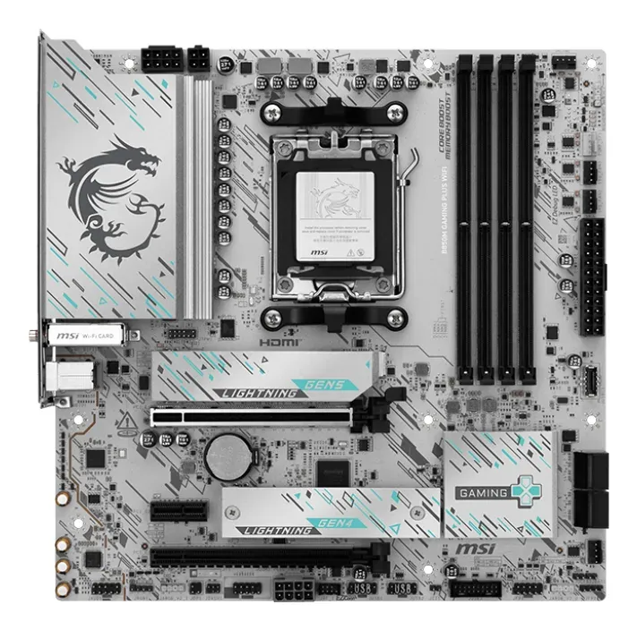MSI B850M GAMING PLUS WIFI/AM5/4x DDR5, mATX
