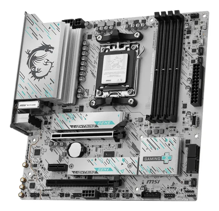 MSI B850M GAMING PLUS WIFI/AM5/4x DDR5, mATX