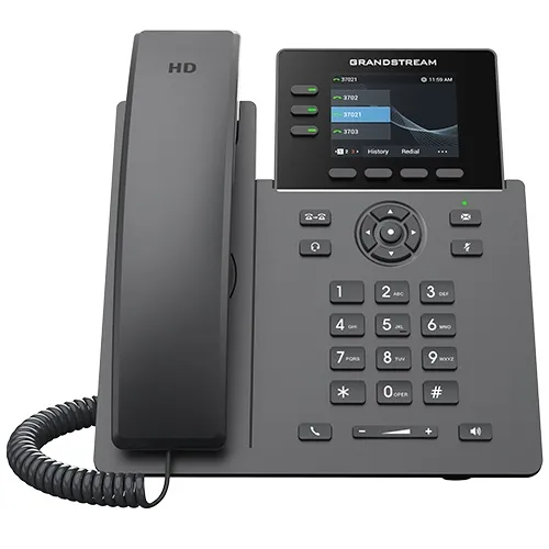 Grandstream GRP2611G SIP telefon, 3 účty, PoE, 12BLF klíčů, gigabit port